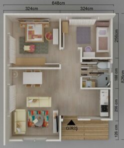 Alternative view of Kayseri Prefabrik 53 mt